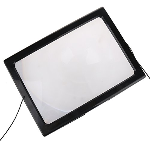 AUTOPKIO detallada Lectura Hands Free Lupa 3 x para abuela con LED de luz batteriebetriebene rect ngulo Hands Free Lupa reviews AUTOPKIO detallada Lectura Hands Free Lupa 3 x para abuela con LED de luz batteriebetriebene rect ngulo Hands Free Lupa