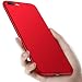 Produktbild Iphone 7 Plus Ultra-Dünn Silikon Matte Hülle + Rot Vollständige Abdeckung Schutzfolie,SUNAVY 360-Grad Anti-stoß Anti-Kratzer Ultra-Leichte Weich HandyMatte SchutzMatte Hülle für Apple7 Plus,5.5",Rot