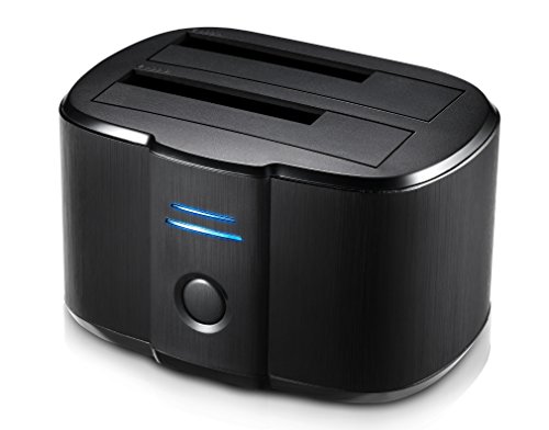 USB 3.0 Offline Klon DockingStation SATA 6Gb inkl. UASP-Unterstützung | für SATA-I, II, III (1,5/3/6 Gb/s) HDD/SSD mit Offline Klon-Funktion - 2