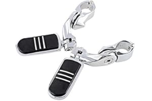 ASTRA DEPOT 1 paio di pedane per moto con pedane e pedane per Harley-Davidson