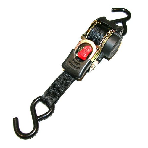 Premium Spanngurt selbstaufwickelnd Zurrgurt mit Aufrollautomatik Automatik Ratschenspanngurt Ratsche Gurt Ratschengurte 1,80m 600kg Umreifung EN 12195-2 , iapyx®