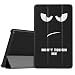 Produktbild TiMOVO Hülle Kompatibel für Lenovo Tab E7, Ultra Lightweight Slim PU Leder Tasche Schutzhülle Schale Smart Case mit magnetischer Abdeckung für Lenovo Tab E7 7 Inch 2019 - Don't Touch Me