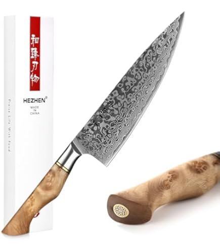 Zwilling Twin Cermax 30861-204-0, 100-laags damaststaal koksmes, 20 cm | Voordelig kopen bij