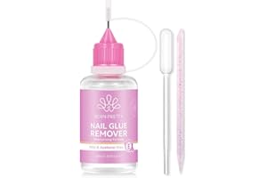 ‎BORN PRETTY Born Pretty Nagelkleber Entferner für Press On Nails - 30ML Nail Glue Remover für Nagelspitzen Kunstnagel Acryl Gefälschter Nagelkleber Falscher Nagelentferner