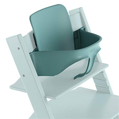 Tripp Trapp Baby Set para niños a partir de los 6 meses ? Accesorio de bebé para la silla evolutiva de Stokke ? Respaldo ergonómico ? Color: Azul Agua