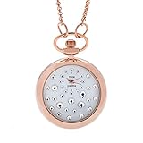 THINK POSITIVE® Damenuhr Modell SE W117R Sternstaub Rosè Cipollone mit Stahlkette (weiß)