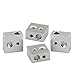 Produktbild rokoo Durchlauferhitzer Aluminium-Block Heizkissen von 4 PCS für die Ende von heißem Extruder-Drucker MakerBot MK7 MK8 3D
