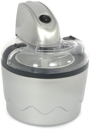 Kitchen Chef DIC9401N Eismaschine Silver/0,7 L, Schwarz