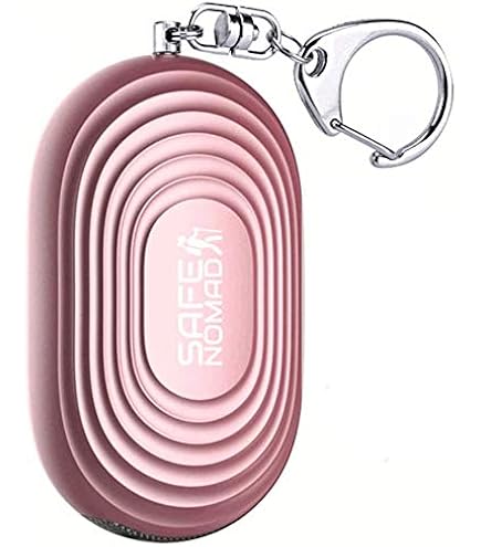 MINDER 140db Personal Safety Alarm Keyring – Police Approved, With Torch, For Women, Men, Staff Security (Red)