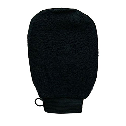 Preisvergleich Produktbild Bellecita Peelinghandschuh für Peeling, tiefes Peeling, Schwarz