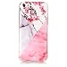 Produktbild iPhone 5C Silikon Case,iPhone 5C TPU Marmor-Hülle,Fanryn Marmor Optik Case Schutzhülle Crystal Weich TPU Handy Hülle Durchsichtig Transparent Etui Cover Case Protective Shell Soft Schutzhülle Telefon Kasten mit hochwertiger Marmor Optik Marmormuster Bunte Marmor-Muster Cover Design für Apple iPhone 5C