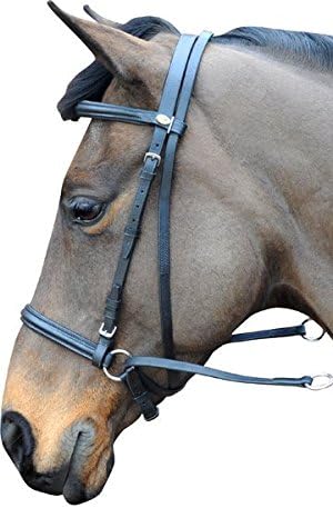 IV Horse Super Pro Leather Bitless Bridle Full Cob Pony Small Pony