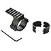 Produktbild High Performance 1inch / 25mm 30mm Ring Adapter mit 20mm Weber Picatinny Schiene für Scope Barrel Schwarz