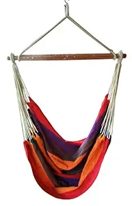 Hangit Cotton Swing Chair (Multicolor, 50 Centimeters)