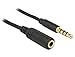 Price comparison product image DELOCK Cable Jack Extension Cable 3.5 MM M>