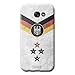 Produktbild Urcover® Fußball Schutzhülle kompatibel mit Samsung Galaxy A5 (2017) I stoßfeste Handyhülle Weltmeisterschaft 2018 [Team Deutschland-Cover] Fanartikel Backcase