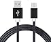 Produktbild I-Sonite (schwarz Premium-Qualität [3 Meter] USB-Micro-USB-Kabel Nylon Geflochtene Schnell Aufladen und Datenübertragung Kabel für Wiko Lenny 2