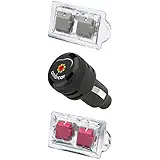 Ambicar - Electric Car Air Freshener/Diffuser - Elegance & 1 Extra Refill Red Fruit ( Sweet And Fruity ) Combo Pack 12V , 64Gm