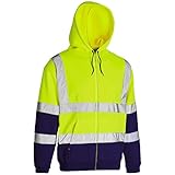 ropa de trabajo polar Cierre cremallera, 2 delantero bolsillos cálidos.