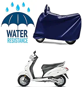 RONISH Water Proof Navy Blue Two Wheeler Cover for Honda Activa 4G
