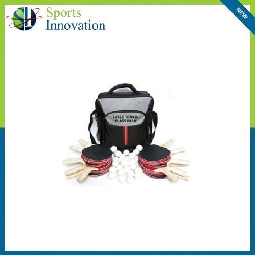 Schildkrot Class Pack of 14 Pimpled Table Tennis Bats, 30 Training Balls and a Carry Bag