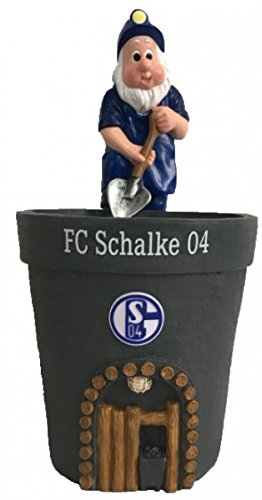 Preisvergleich Produktbild FC Schalke 04 Blumentopf Zwerg