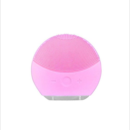 ZXLIFE@Cleansing instrument silicone electric cleansing instrument deep cleansing pores blackheads home facial massage , bobbi powder