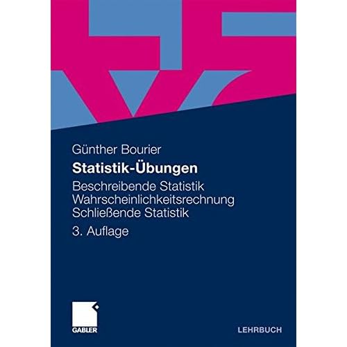 Statistik-Übungen: Beschreibende Statistik - Wahrscheinlichkeitsrechnung - Schließende Statistik Statistik-Übungen: Beschreibende Statistik - Wahrscheinlichkeitsrechnung - Schließende Statistik