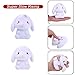 Produktbild Covermason 2 PC Hase Squishy Toys Spielzeug Jumbo Cute Stress Kombination Toys angsames Aufstehen Duftend Stress abbauen Spielzeug (C)