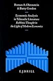 Image de Economic Analysis in Talmudic Literature: Rabbinic Thought in the Light of Modern Economics