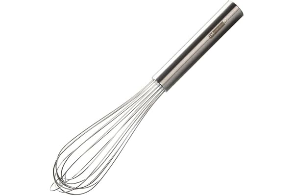 Fackelmann FM Professional 21887 Fouet, Fouet cuisine, Fouet inox, Fouet professionnel, Ustensile de cuisine, Acier inoxydable, Argenté, 30 cm