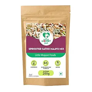 Little Moppet Foods Sprouted Sathumaavu Mix - 200g, Pack of 1