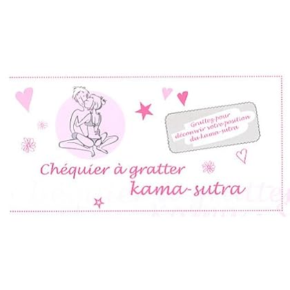 Chéquier à gratter Kama-Sutra Chéquier à gratter Kama-Sutra