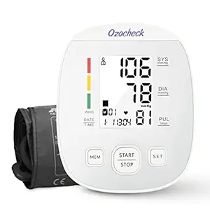 Ozocheck Atom BP Apparatus Digital Automatic Blood Pressure Machine Upper Arm Bp Monitor