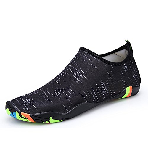 Santiro Unisex Schwimmschuhe für Damen Herren Beach Wasser Schuhe.