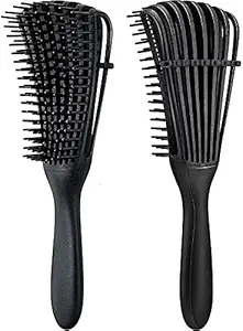 Faigy Detangler Hair Brush ? Wet or Dry Hair Detangling Brush and Comb For Curly, Wavy , Coily Hair, Detangle Easily or Long Straight Hair (Detangle Hair Brush)