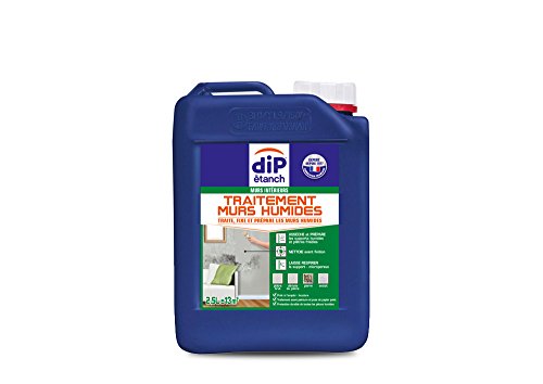 Traitement Murs Humides, Dip étanch - Incolore, 2,5L