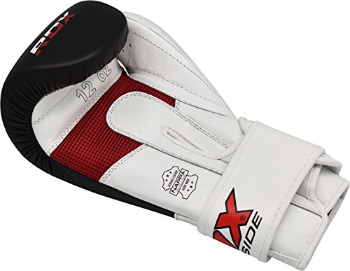 RDX Boxhandschuhe Muay Thai Boxsack Kickboxen Sparring Training Sandsack Rindsleder Boxing Gloves - 7