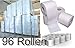 Produktbild 96 Rollen DKB Toilettenpapier Klopapier 3 Lagig extra Soft WC Papier