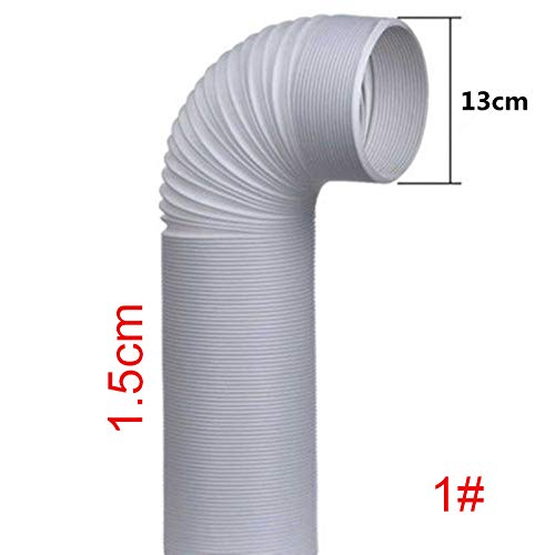 Proglam - Tubo de Escape Flexible para Aire Acondicionado (1,5 m x 2 m, 130 mm x 150 mm), 1.5m x 13cm