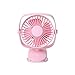 Produktbild Cdrox Clip Mini-Ventilator Desktop-Baby-Auto-Studentenwohnheim Kleine Kühl USB-Lade Lüfter 720-Grad-Drehung