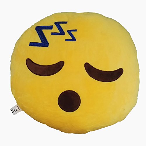 LI&HI Emoji Lachen Emoticon Kissen Polster Dekokissen Stuhlkissen Sitzkissen Rund(dösen) - 5