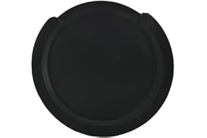 BHIPKOT Cubierta del Orificio de resonancia para Guitarra, Reductor de retroalimentación, tapón de Goma para Guitarra acústica, Tapa para Orificio de Sonido, Color Negro