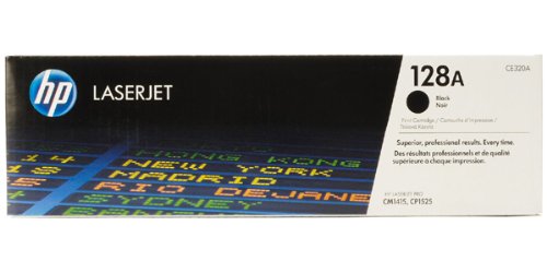 Hewlett Packard -HP- Laserjet Pro CM1415FNW (CE320A) Original Toner-Kartusche - Schwarz
