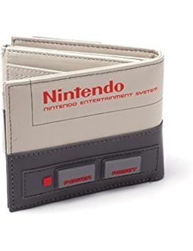 Nintendo - NES - Geldbeutel | Nintendo | Herren Damen Unisex | Grau