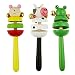 seguryy 1pc Cartoon Wooden Rattle Baby Kids Children Educational Toys Musical Toy Instrument Accessories