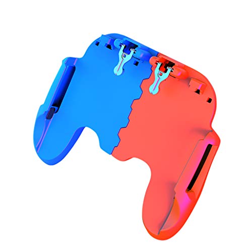 Preisvergleich Produktbild Spielkonsole Tragbare, CHshe Gamepad Controller Mobile Trigger Spiel Konsole Feuerknopf Shooter Joystick Spielkonsole Für Handy Ios Android Smart Phone