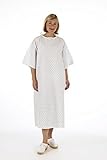 Unisex PATIENT GOWN - Wrap Around Style - Hospital Supplied