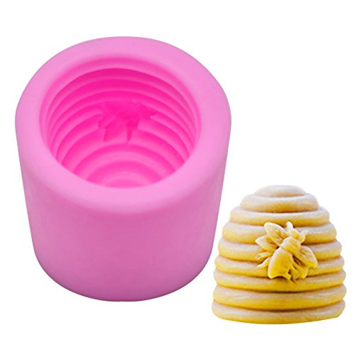 Silicone Bees Handmade Soap Molds Fondant Cake Candy Chocolate Moulds