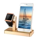 complementos para iphone 8 【 seguro y compacto 】 ofrece la mejor protección, para evitar arañazos en su teléfono o su reloj. el Fasen de diseño, le permite ocultar el cable de carga de la reloj y ahorra mucho espacio en el escritorio